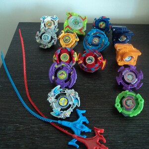 Vintage Beyblade Spinners Random Launcher and Ripcord 