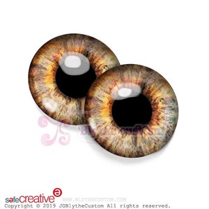 Blythe eye chips - BR128
