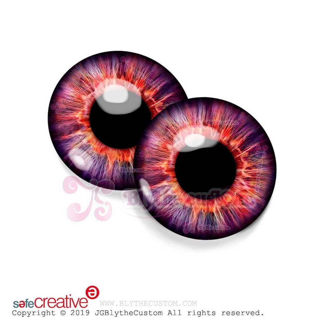 ブライスアイチップ✴︎６４✴︎ Blythe Eye Chips - SP124 - Etsy