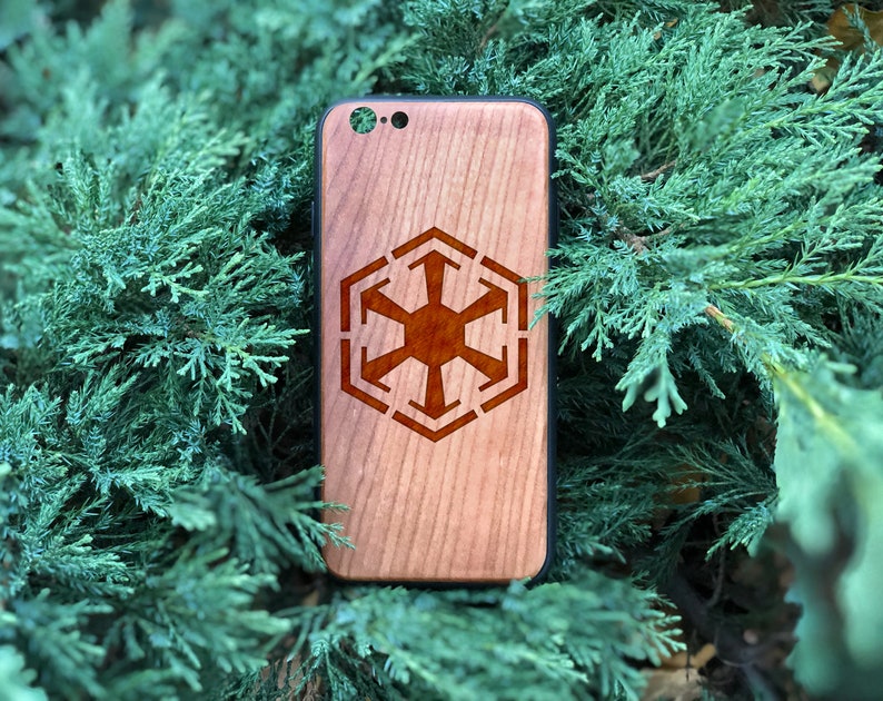 Sith Empire iPhone Case Star Wars Wooden iPhone xr 11 pro MAX case xxs 78 Plus Real Wood Case Laser Engraved Personalized iPhone Wood Case