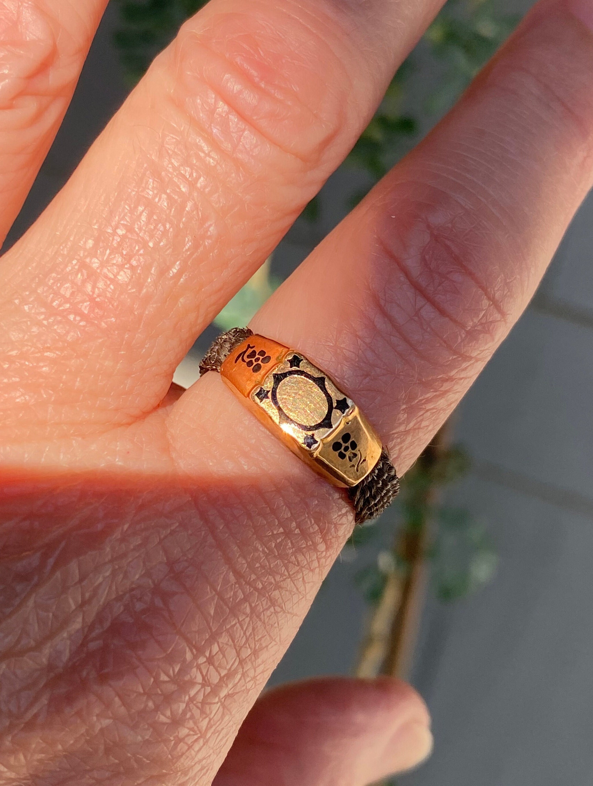 1860 gold ring - Etsy Canada