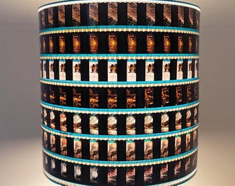 Der Hobbit 35 mm Lampenschirm aus recyceltem Filmstreifen