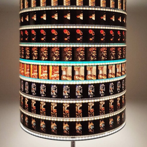 Wes Anderson 35mm Recycled Film Strip Lamp Shade Etsy