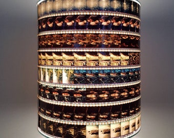 Stardust 35mm Streifen-Lampenschirm aus Recyclingfolie
