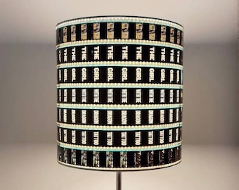 Das Mädchen mit dem Drachen Tattoo Lampenschirm 35mm Recylced Film Strip