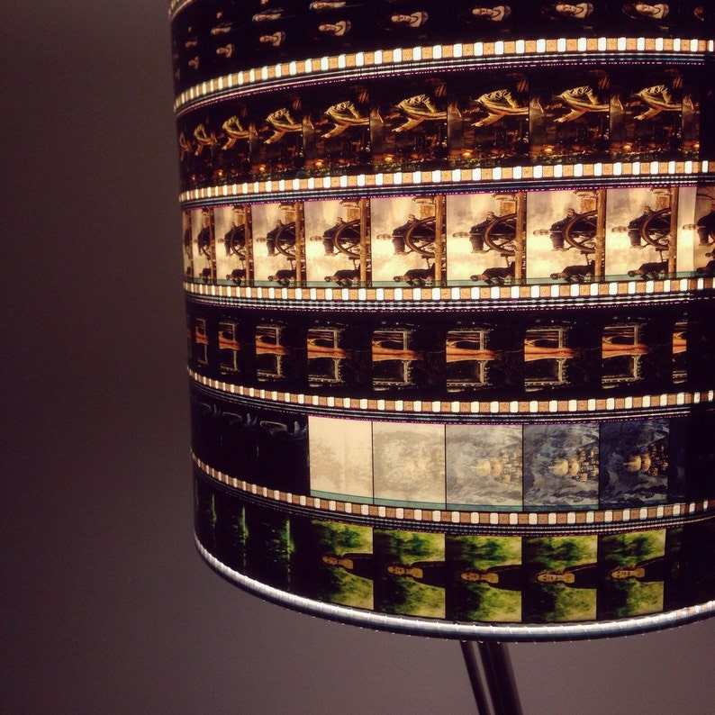 Stardust 35mm Recycled Film Strip Lamp Shade Etsy