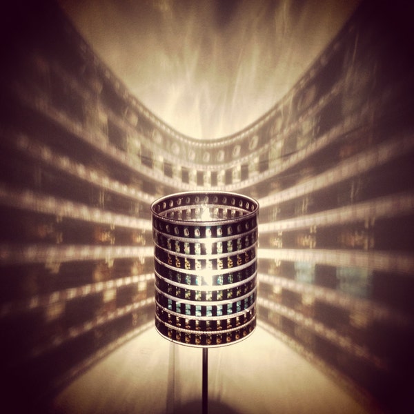 Recycled 35mm Film Strip Lamp Shade - Choose Your Film