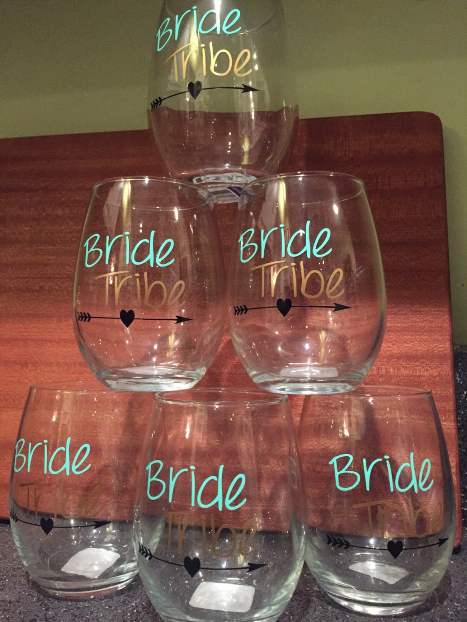 Personalized Wine Glasses Etsy