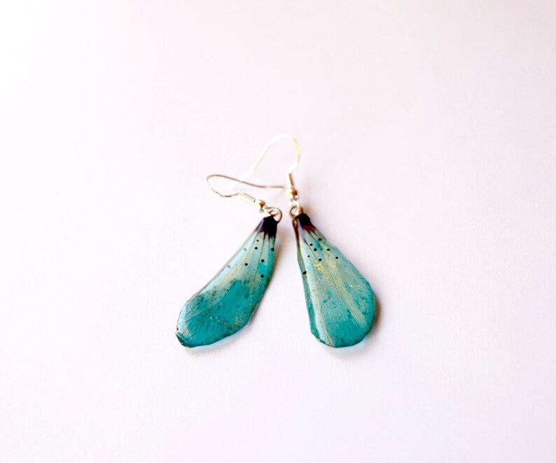 resin set jewelry gift teal flower pendant water jewelry set gift real hibiscus flower set in resin Natural set for her unique set
