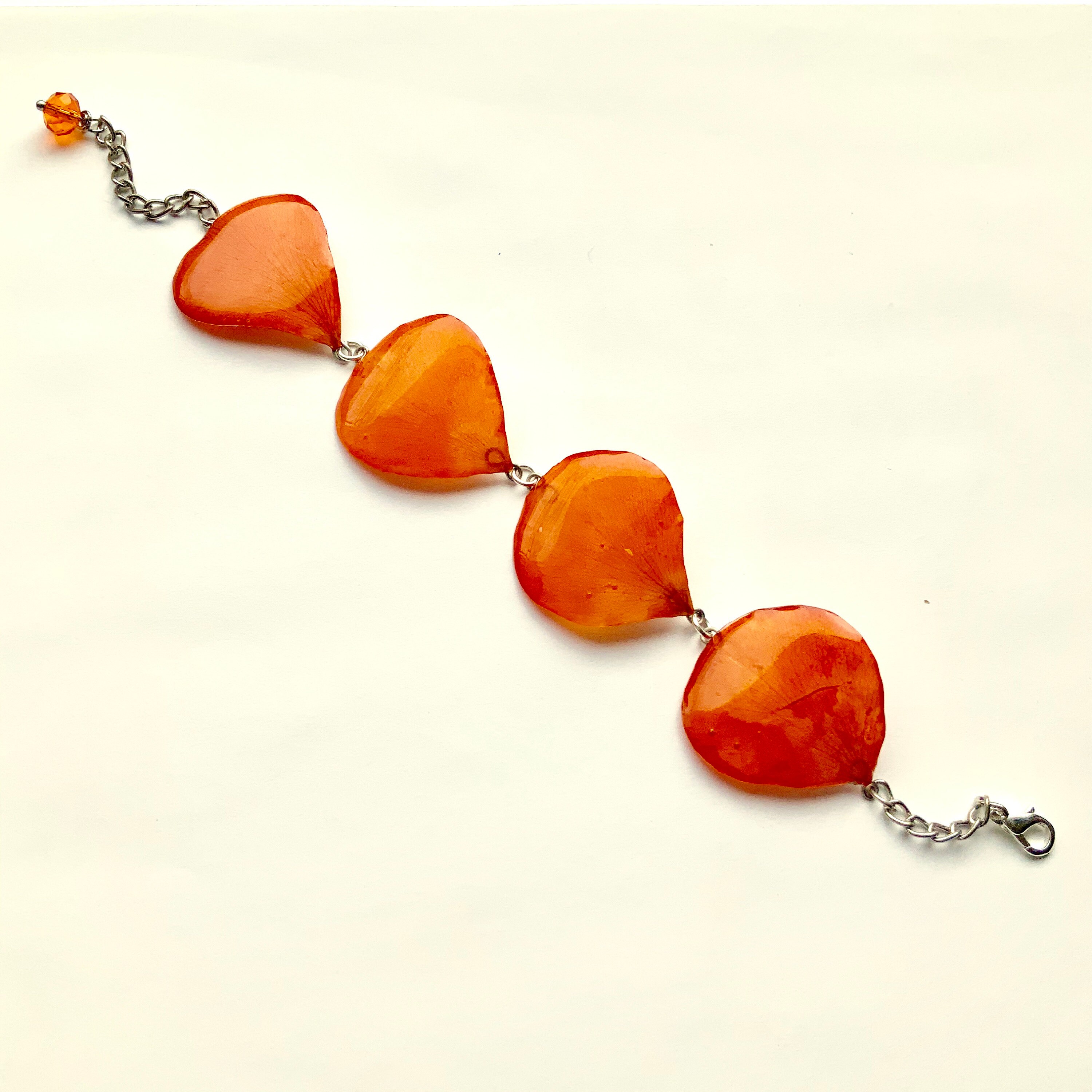 Jewelry made from rose petals Clearance