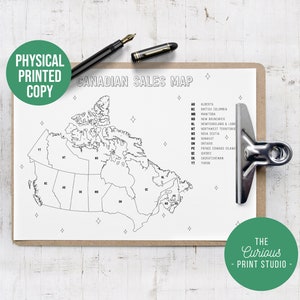 Carte des ventes de l’État canadien, Suivi des petites entreprises, Suivi des ventes, Carte des couleurs au Canada, Carte de l’État, Suivi des ventes du Canada