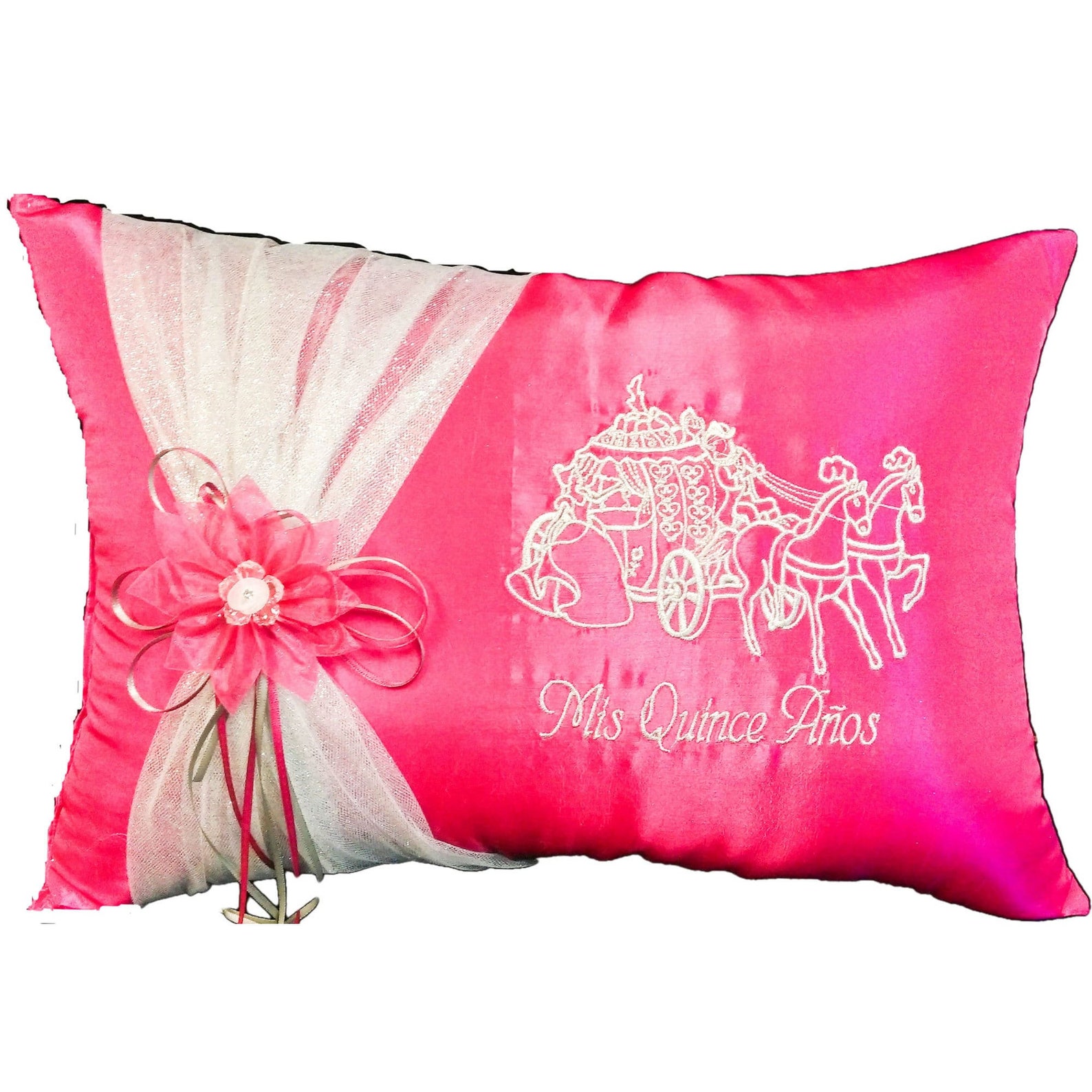 Pumpkin Coach Ceremony Pillow Set - Etsy
