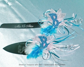 Masquerade Cake Server Set