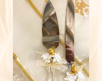 Elegance Cake Server Set