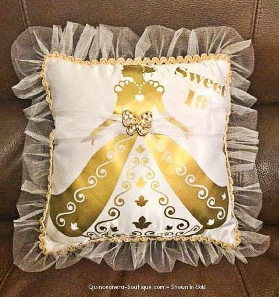 Debutante Tiara Pillow Etsy