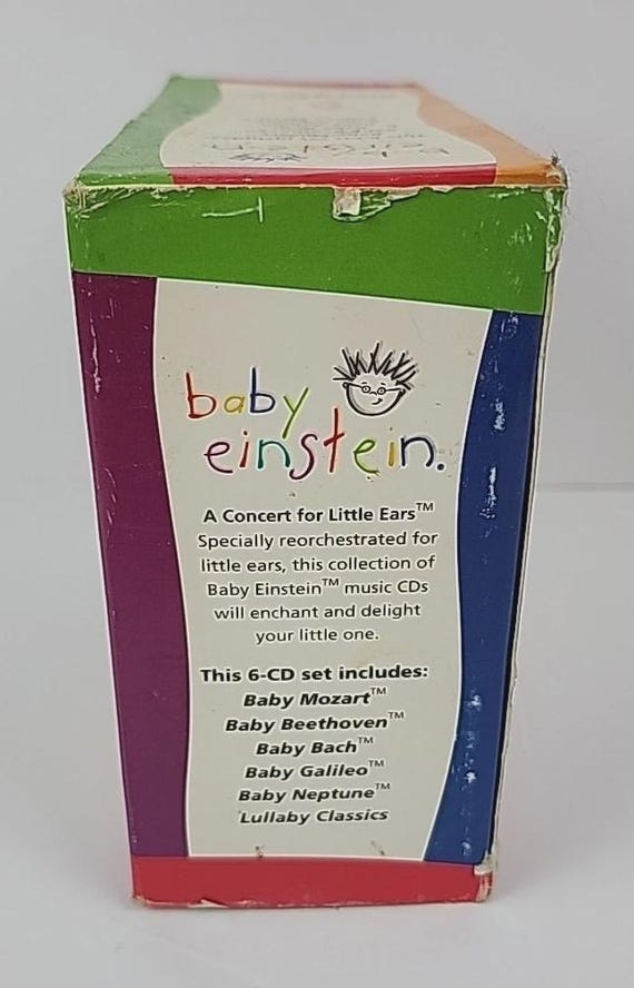 Baby l CD Blu-ray セット売り Baby Einstein 6 CD Box Set Mozart, Beethoven, Bach, Galileo