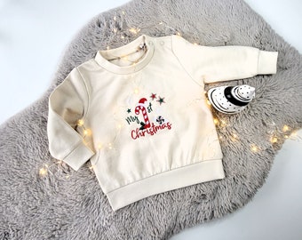 Weihnachts-Sweat für Babys | My first Christmas | Weihnachtspulli