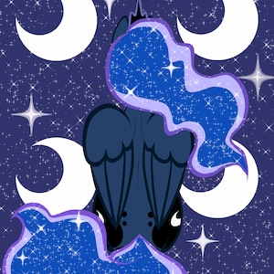 Luna Butt Postcard Print