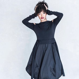 plus size black dress for funeral All black elegant outfit for a funeral., Belt @marthakback_up , Bodysuit  @tedbaker.za , Skirt @tsr_secretroom (remember this skirt), Shoes  @stevemaddensa , #effortlesslyelegant , #cleanandclassy ,