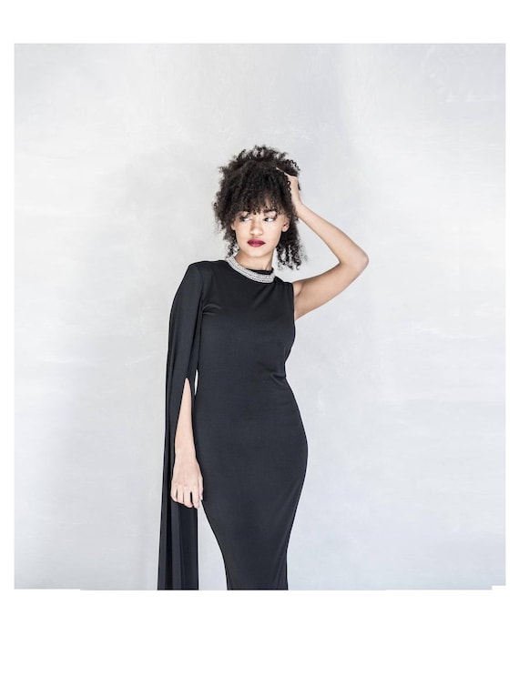 formal summer maxi dress One-Shoulder Atria Short Semi-Formal Dress main image 1