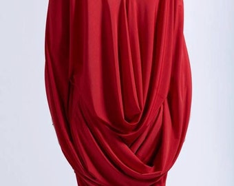 Extravagant Red Cocktail Dress, Women Dress, Formal Dress, Red Bridesmaid Dress, Formal Gown, Red Dress, Festive Dress, Red Gown, Sexy Dress