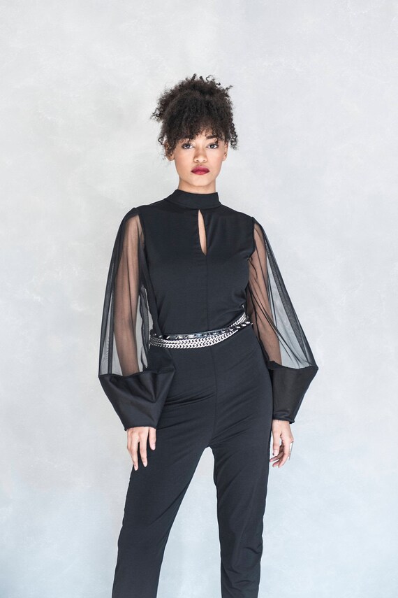 black romper formal