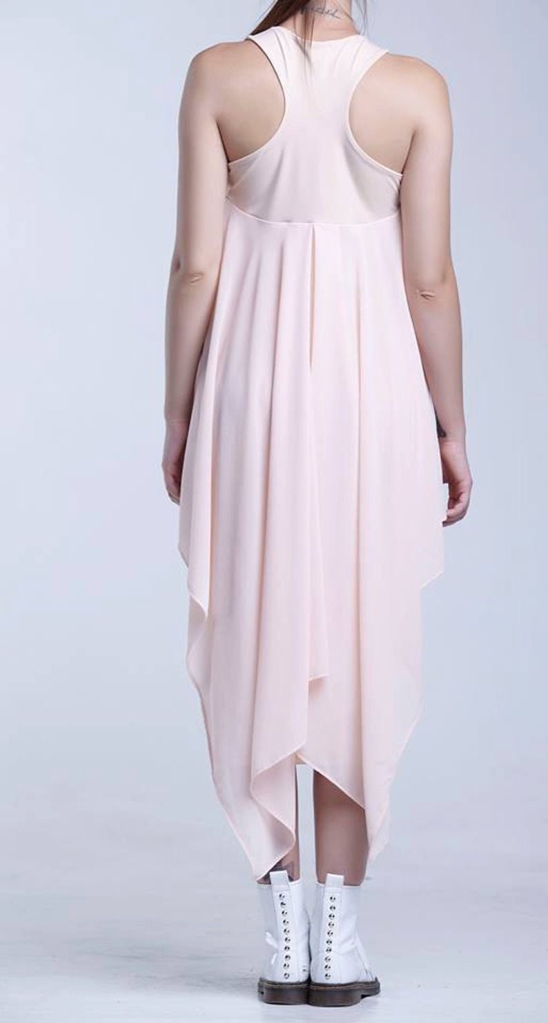 Yellow Dress Sleeveless Dress Summer Dress Beach Dress Asymmetric Dress Boho Dress Women Dress Cocktail Dress Bridesmaid Dress