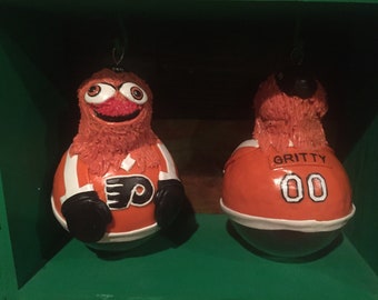 Philadelphia Flyers Gritty mascot ornament