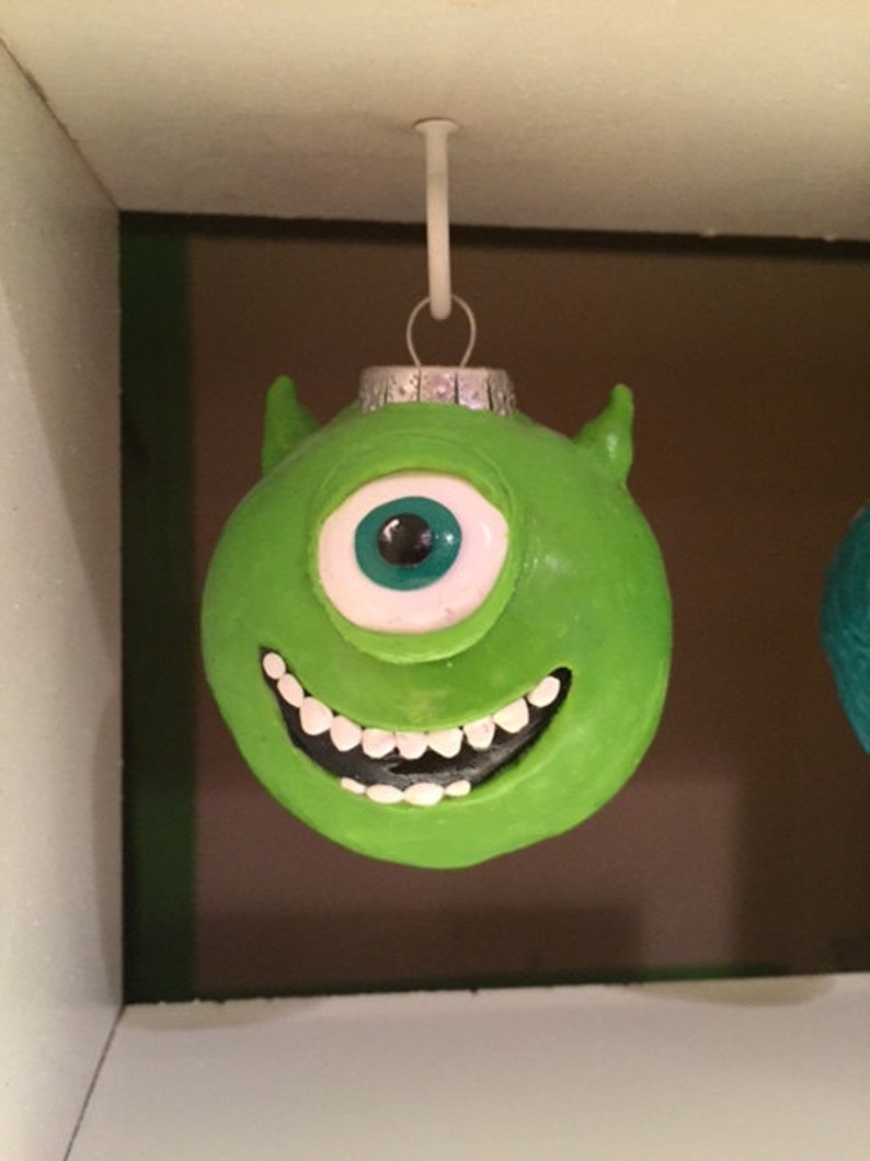 Monsters Inc Ornaments sully, Mike Wazowski, Roz and More Etsy