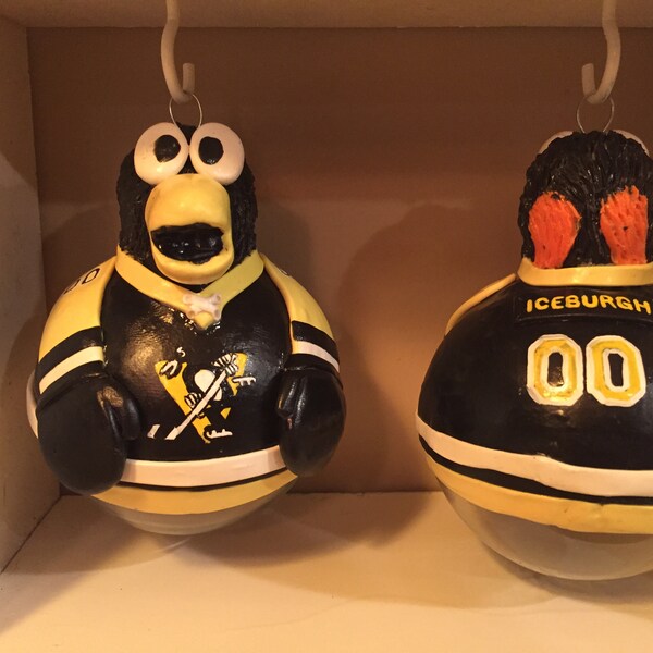 Pittsburgh Penguins Christmas Ornament Etsy