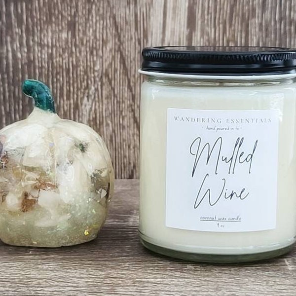 Wine Scented Candle Etsy