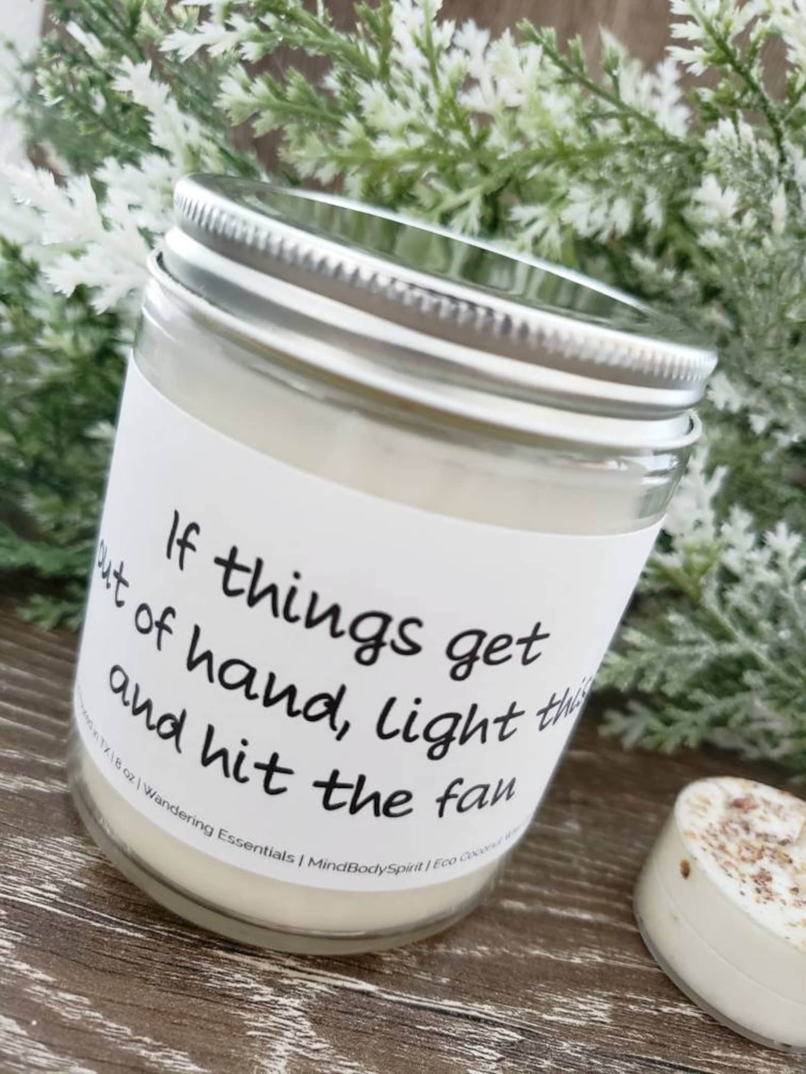 Funny Bathroom Candle l 8 oz Candle l Personalized Candle Etsy