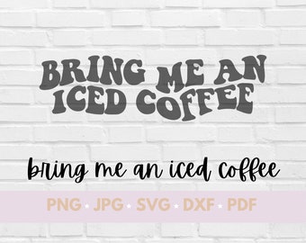 Download Iced Coffee Svg Etsy
