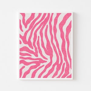 Pink Cheetah Print Wallpaper, Cute Animal Print Pink Preppy Wall Decor –  Literally Pretty