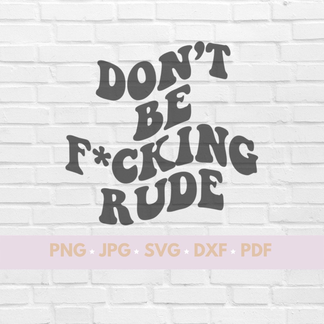 Middle Finger Text Art