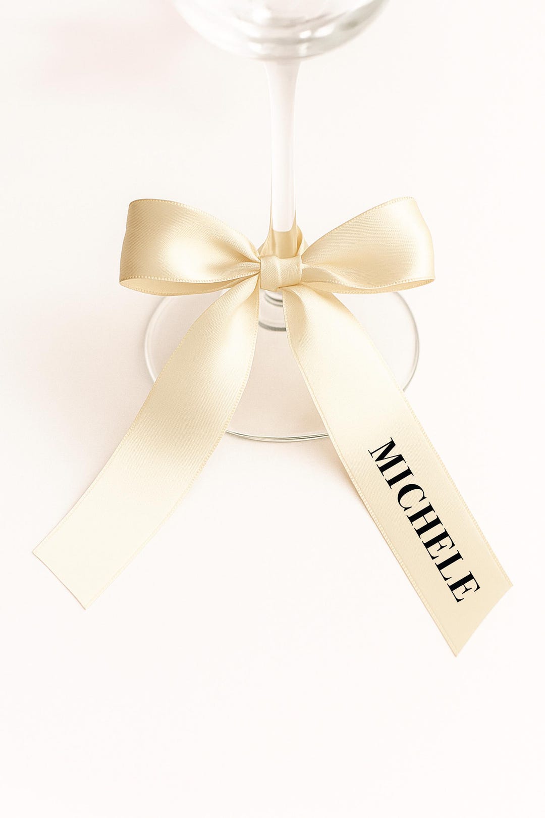 Name Tag Riben Personalized Satin Ribbon Name Tags, Bridal Shower, Bridesmaid Gift ...