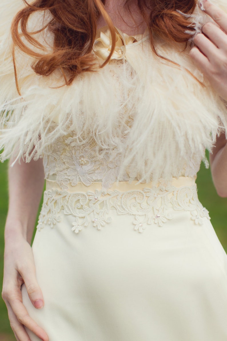 Danner lace bridal sash
