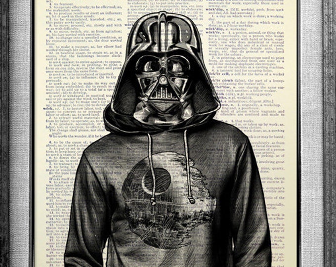Star Wars Darth Vader Poster Funny Star Wars Poster Unique - Etsy
