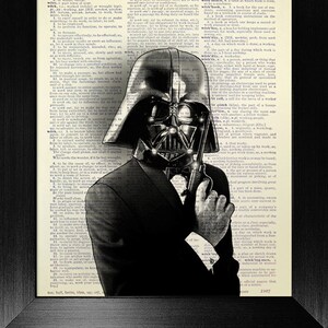 Star Wars Art, STAR WARS Poster, Star Wars Print, STARWARS Poster, Geekery Darth Vader x Movie Poster, Star Wars Gift Poster Wall Art