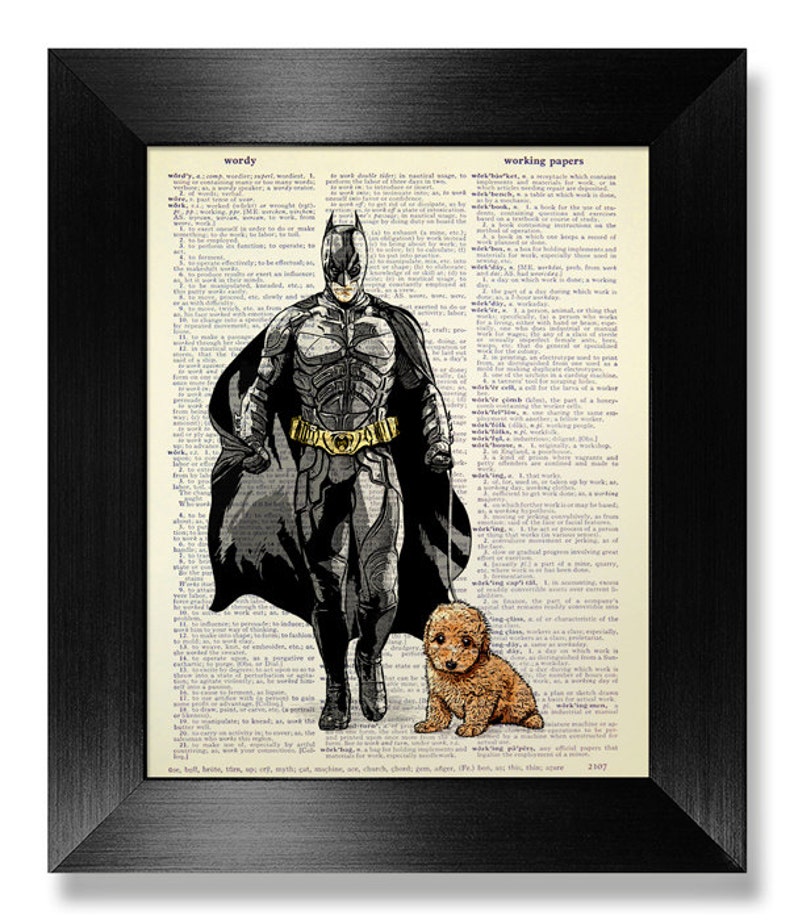 Batman Birthday Gift Man Him Dad Gift Boyfriend Gift Husband Etsy