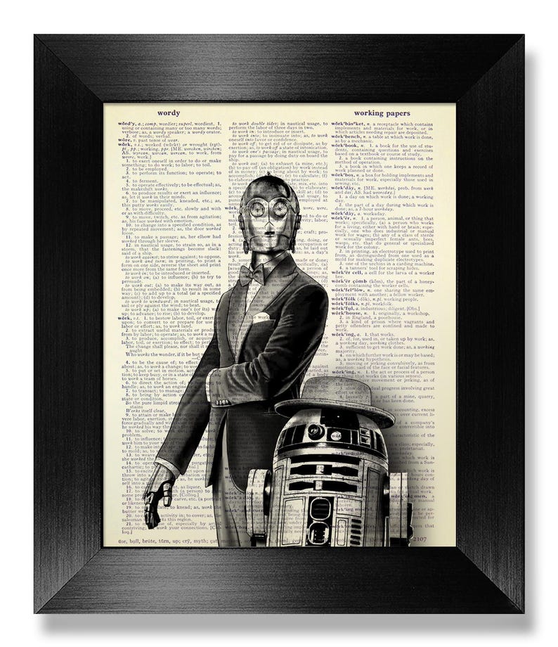 Star Wars Art Print Set, STAR WARS ART, Star Wars Print, Star Wars Wall Art Print, Star Wars Decor, Star Wars Wall Decor, Starwars Gift Man image 4
