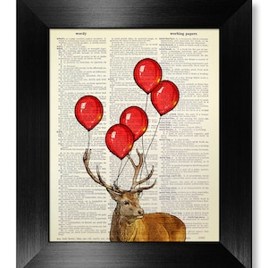 Deer Art, Dekoracje z jeleniami, Nadruk z jeleniami, Sztuka ścienna z jeleniami, Dekoracje z poroża jelenia, Dekoracje ścienne z poroża jelenia, Sztuka jelenia Nadruk z jelenia, Plakat ze sztuką ścienną z poroża jelenia