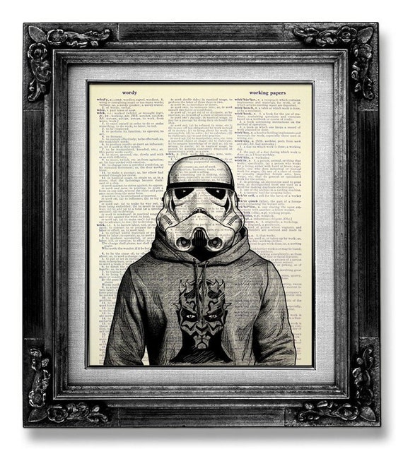 Funny Star Wars Wall Art Stormtrooper Art Storm Trooper - Etsy