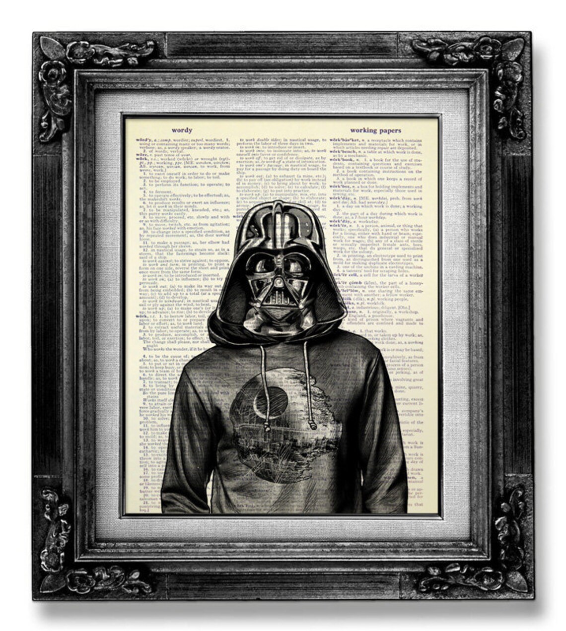Star Wars Darth Vader Poster Funny Star Wars Poster Unique - Etsy