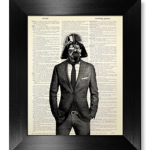 Star Wars Art Print Set, STAR WARS ART, Star Wars Print, Star Wars Wall Art Print, Star Wars Decor, Star Wars Wall Decor, Starwars Gift Man image 2
