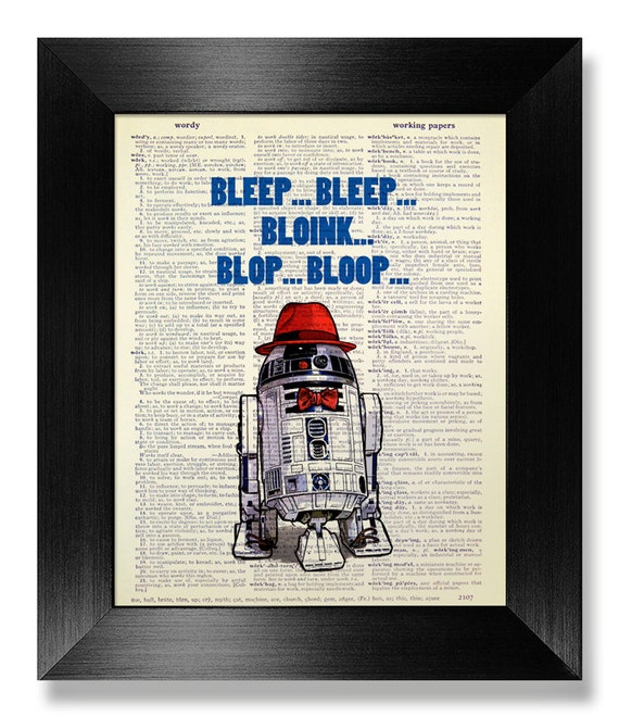 R2d2 Dorm Wall Art Gift For Man Star Wars Poster College Etsy