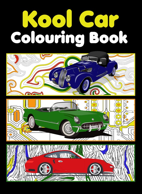 Car Colouring Books for Adults Colouring Books for Boys Cars