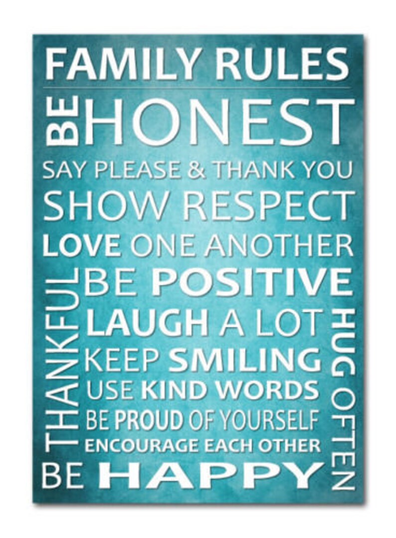 Family Wall Decor Family Wall Art Plaque Sign Prints Etsy