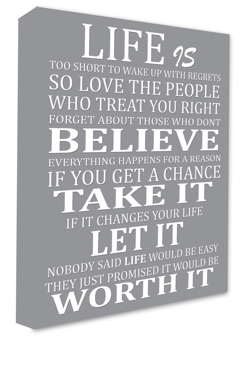 Inspirational Quote Prints Motivational Wall Art Prints Canvas - Etsy UK