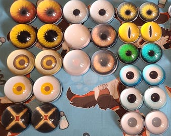 NEW PREMADE Costume Eyes -  Odds and Ends